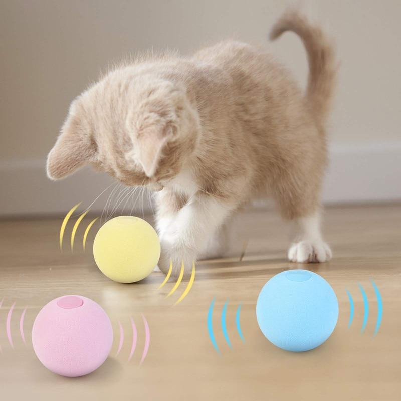 SmartBall™ - Balle intelligente d'apprentissage pour chat - Mimikats